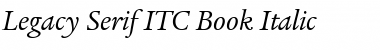 Download Legacy Serif ITC Font