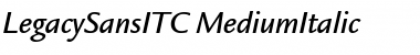Download LegacySansITC-Medium Font