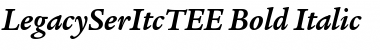 Download LegacySerItcTEE Font