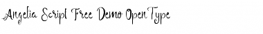Download Angelia Script Free Demo Font