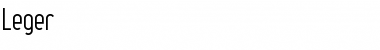 Download Leger Font