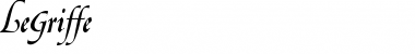 Download LeGriffe Font