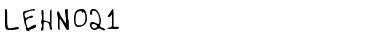 Download LEHN021 Font