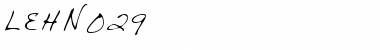 Download LEHN029 Font