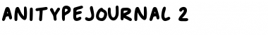 Download Anitype Journal Font