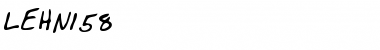 Download LEHN158 Font
