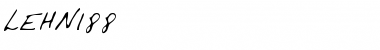 Download LEHN188 Font