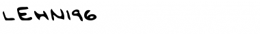 Download LEHN196 Font