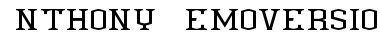 Download Anthony Demoversion Font