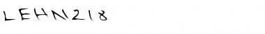 Download LEHN218 Font