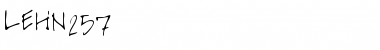 Download LEHN257 Font
