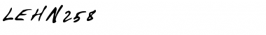 Download LEHN258 Font