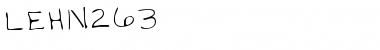 Download LEHN263 Font