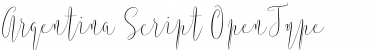 Download Argentina Script Font
