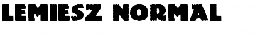 Download Lemiesz-Normal Font