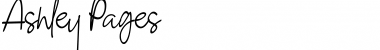 Download Ashley Pages Font