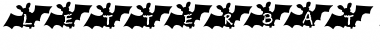 Download LetterBat AH Font