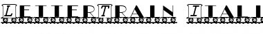 Download LetterTrain Font
