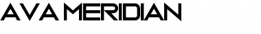 Download Ava Meridian Font Download Ava Meridian Font