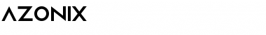 Download Azonix Font Download Azonix Font