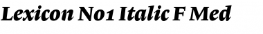 Download Lexicon No1 Italic F Med Font