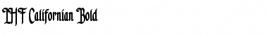 Download LHF Californian Bold Font