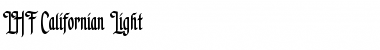 Download LHF Californian Light Font