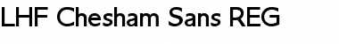 Download LHF Chesham Sans REG Font