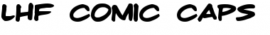 Download LHF Comic Caps Regular Font