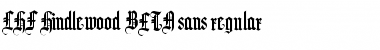 Download LHF Hindlewood BETA Font