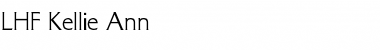 Download LHF Kellie Ann Font