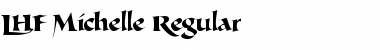 Download LHF Michelle Regular Font