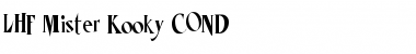 Download LHF Mister Kooky COND Font