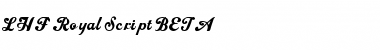 LHF Royal Script BETA Font