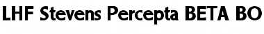 Download LHF Stevens Percepta BETA Font
