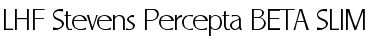 Download LHF Stevens Percepta BETA Font