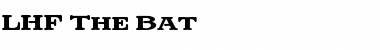 Download LHF The Bat Font