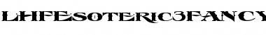 Download LHF Esoteric 3 FANCY Font