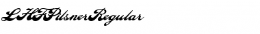 Download LHFPilsnerRegular Font