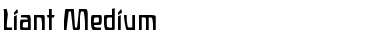 Download Liant Medium Font Title Preview