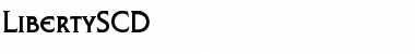 Download LibertySCD Regular Font Title Preview