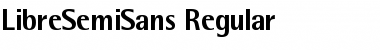 Download LibreSemiSans Regular Font Title Preview