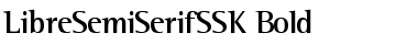 Download LibreSemiSerifSSK Bold Font Title Preview Download LibreSemiSerifSSK Bold Font Title Preview