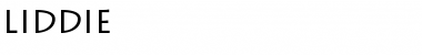 Download Liddie Regular Font Title Preview