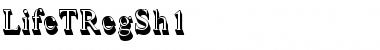 Download LifeTRegSh1 Regular Font Title Preview