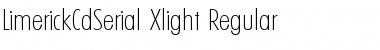 Download LimerickCdSerial-Xlight Regular Font Title Preview Download LimerickCdSerial-Xlight Regular Font Title Preview
