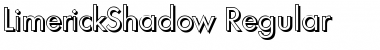Download LimerickShadow Regular Font Title Preview