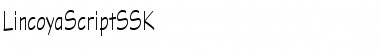 Download LincoyaScriptSSK Font