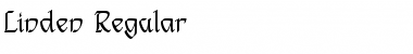 Download Linden Regular Font Title Preview