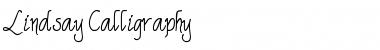 Download Lindsay Calligraphy Regular Font Title Preview